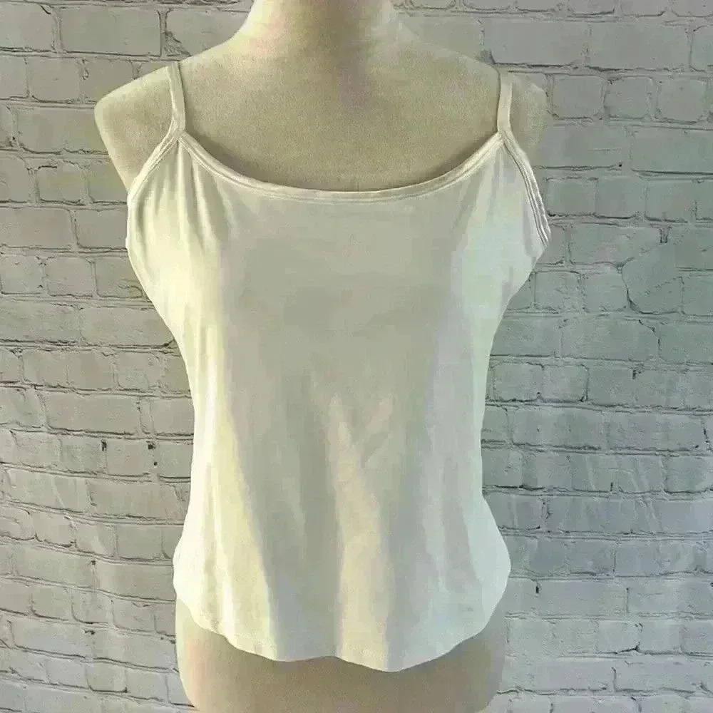 Worthington Stretch XL Tank Top Ivory